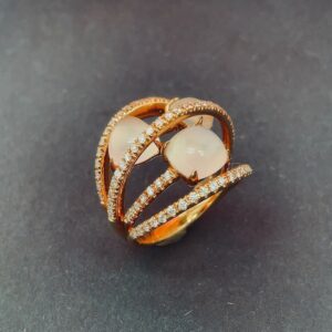 white gold moonstone diamond ring tysons