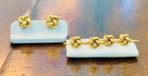 gold earrings and bracelet set northern virginia