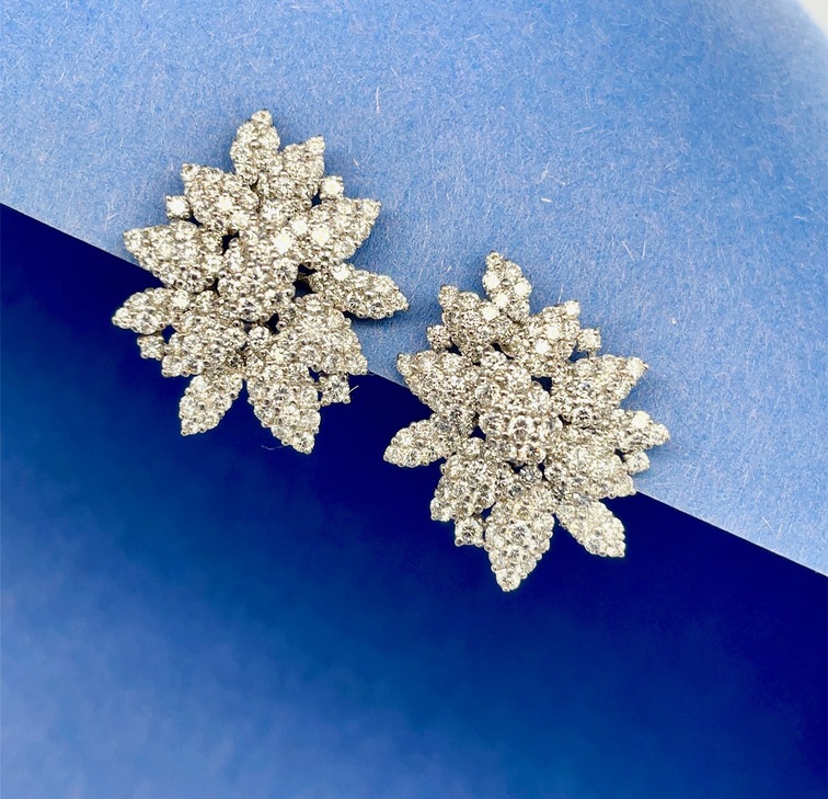 Diamond earrings 2 mclean