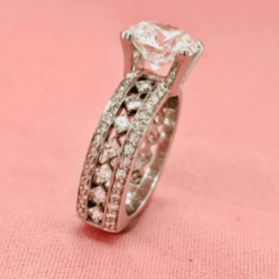 Custom design diamond ring Northern Virginia